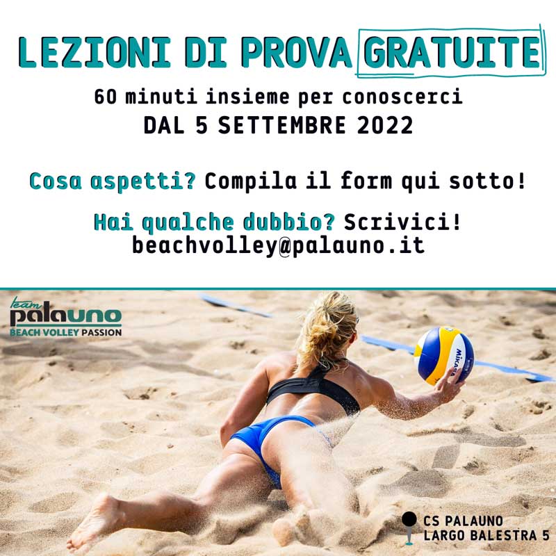 Lombardia Uno | Affitto Campi da Beach Volley, Beach Tennis, Foot Volley a Milano | immagine lezioni gratuite di beach volley a Milano