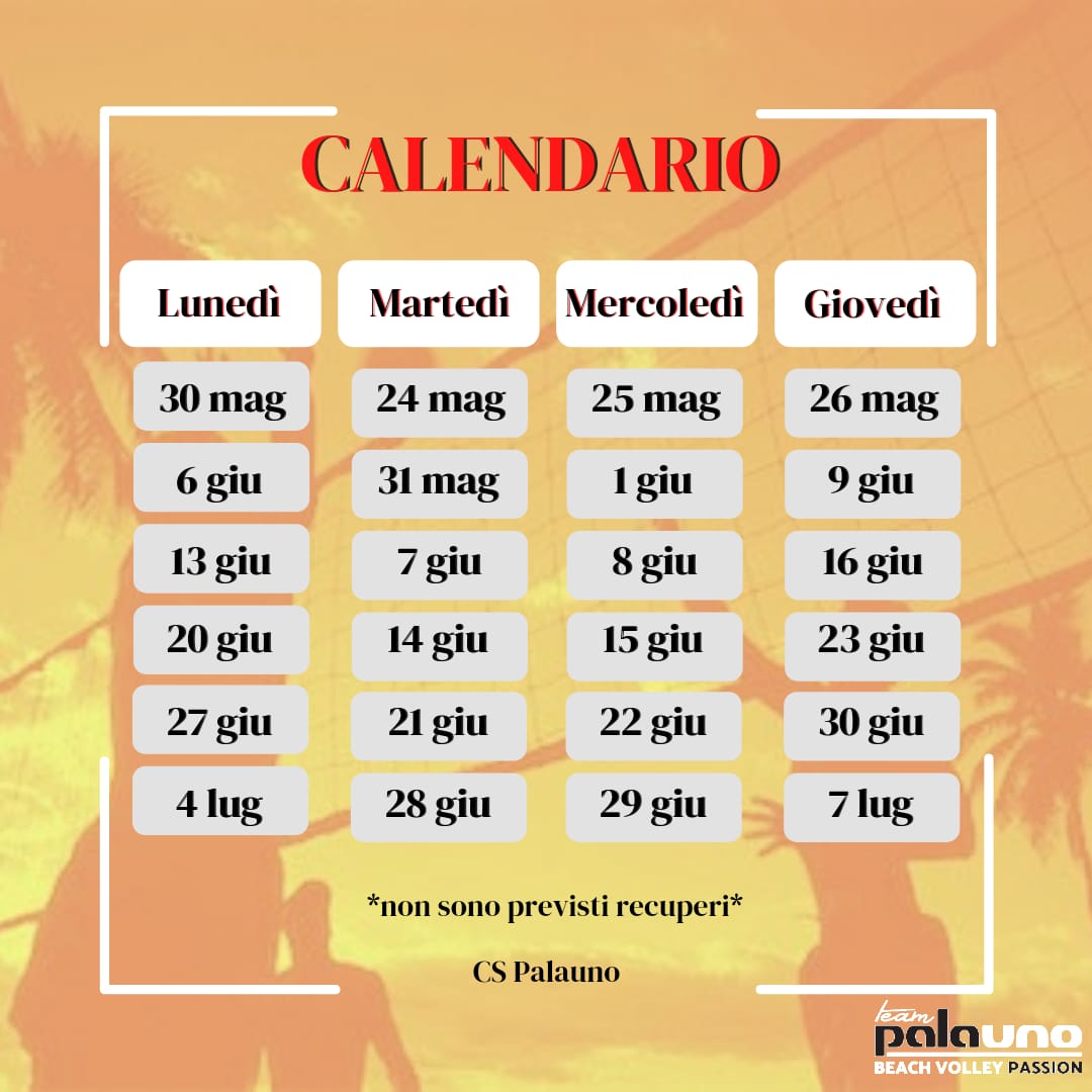 Beach Volley Milano Lezioni Corsi Pratica Allenamenti Miniciclo 6 lezioni