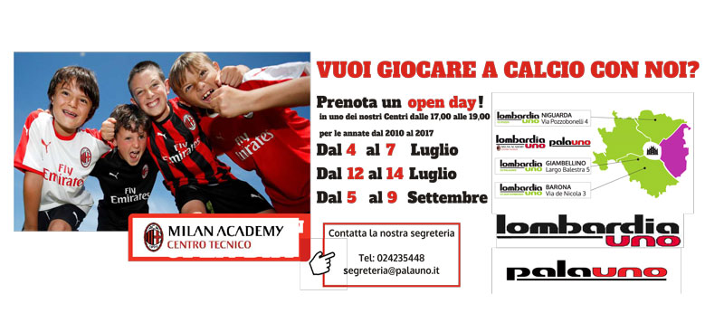 Lombardia Uno | Affitto Campi da Beach Volley, Beach Tennis, Foot Volley a Milano | immagine Open Day Calcio Gratuiti 2022