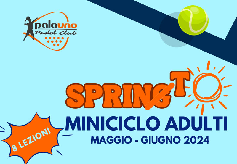 Lombardia Uno | Affitto Campi da Calcio, Calcetto, Beach Volley, Beach Tennis, Foot Volley e Paddle Padel a Milano | immagine mini cicli di padel maggio/giugno 2024