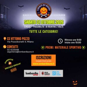 Calcio torneo dei rigori 31 ottobre 2026 halloween con grigliata